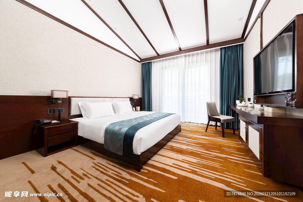 现代简约风温馨卧室空间