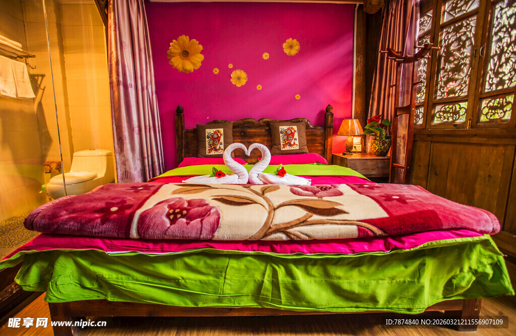 温馨浪漫的卧室布置