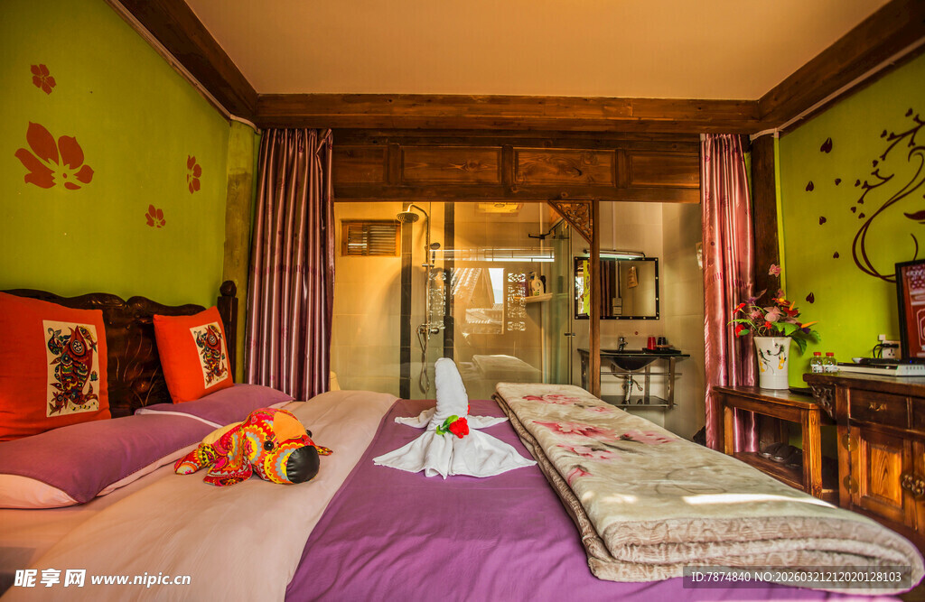 温馨异域风卧室休憩空间