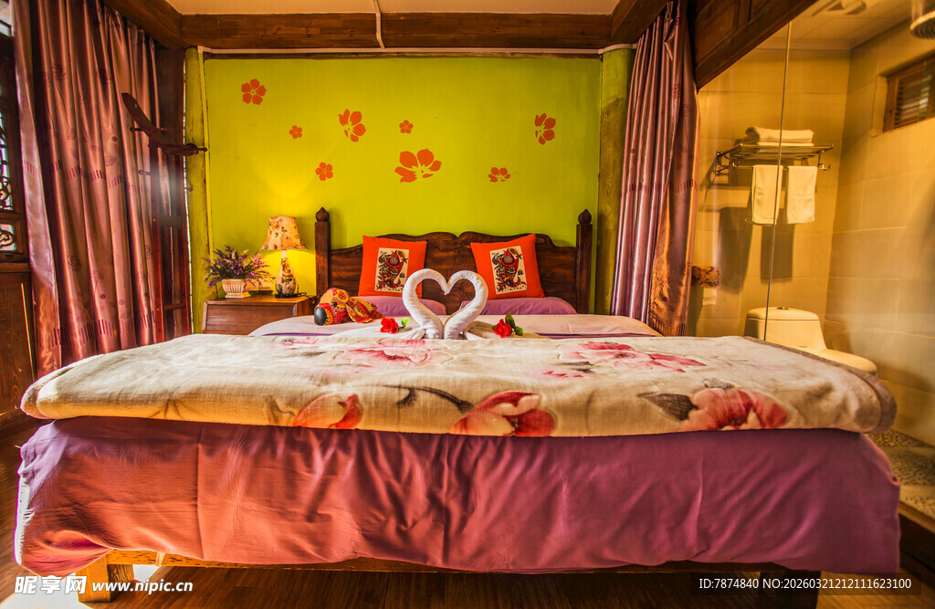 温馨卧室布置展示