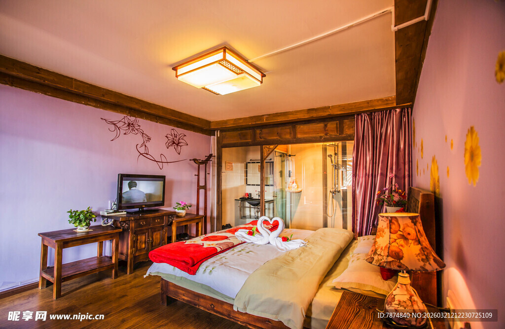 温馨浪漫的卧室布置