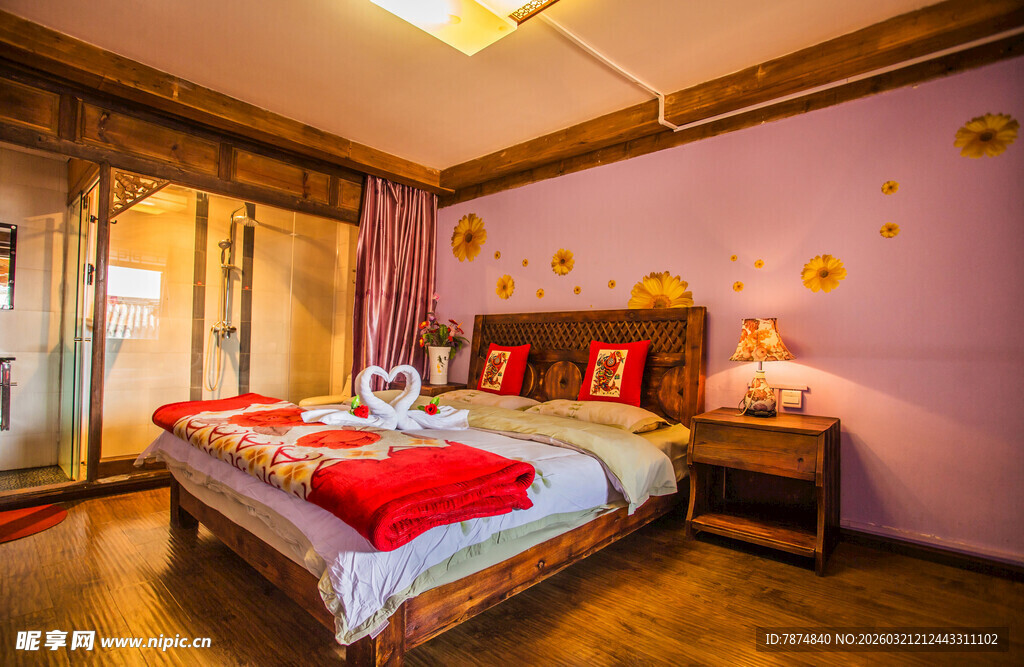 温馨梦幻卧室舒适空间