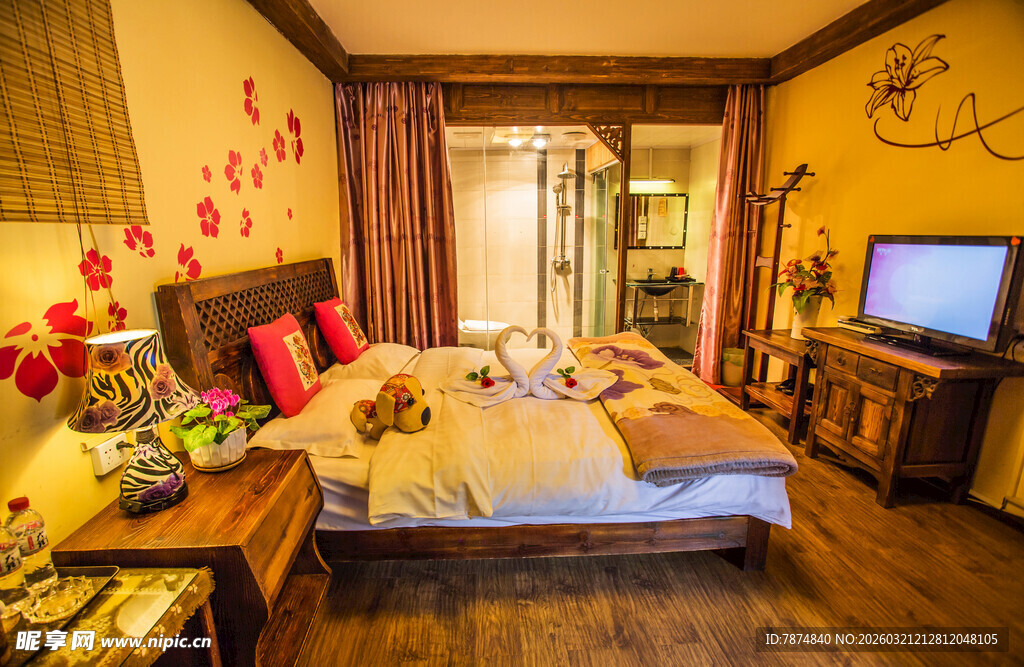 温馨舒适的卧室家居场景