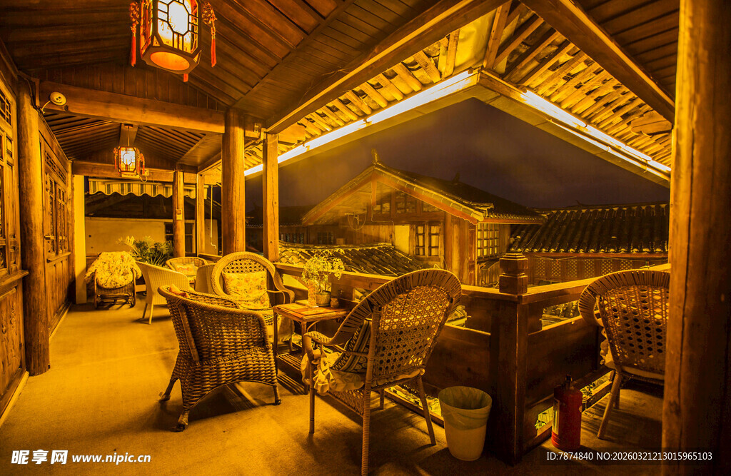 温馨雅致的户外休闲空间