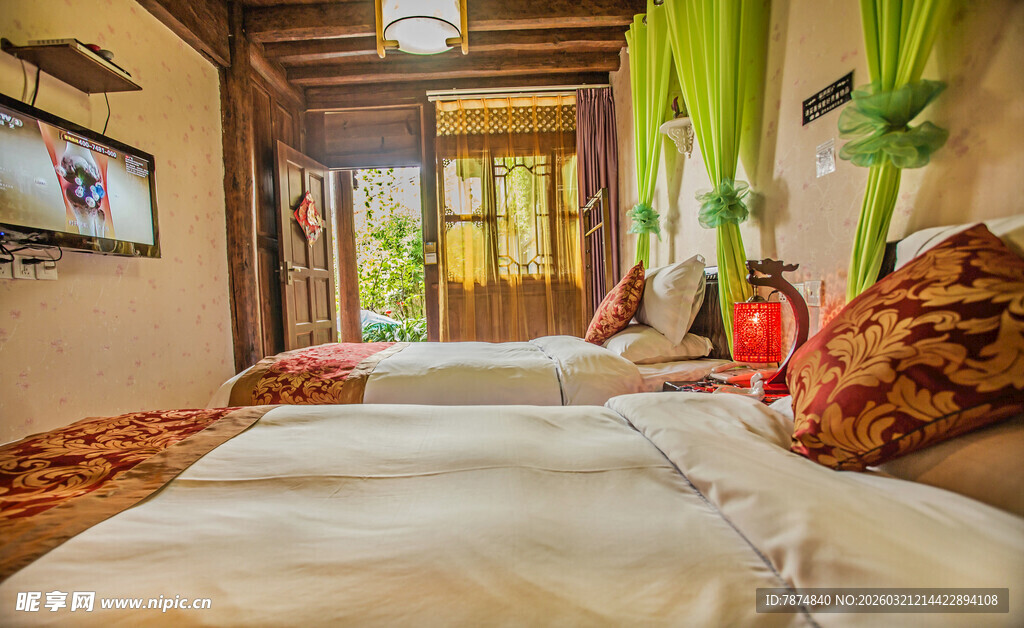 温馨舒适的特色民宿房间