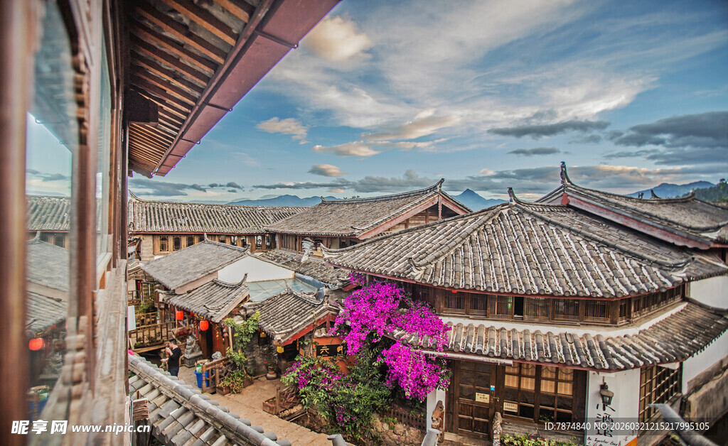 古色古香的中式建筑景观