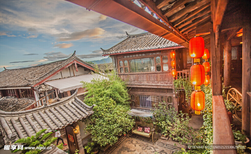 古雅庭院 中式建筑之美