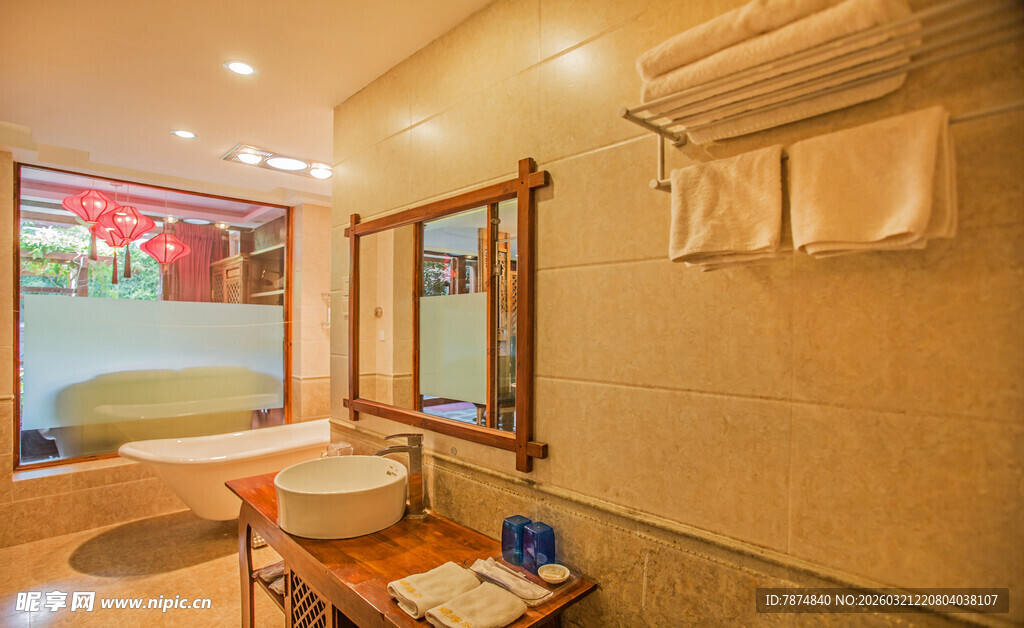 温馨浴室 尽显舒适家居氛围