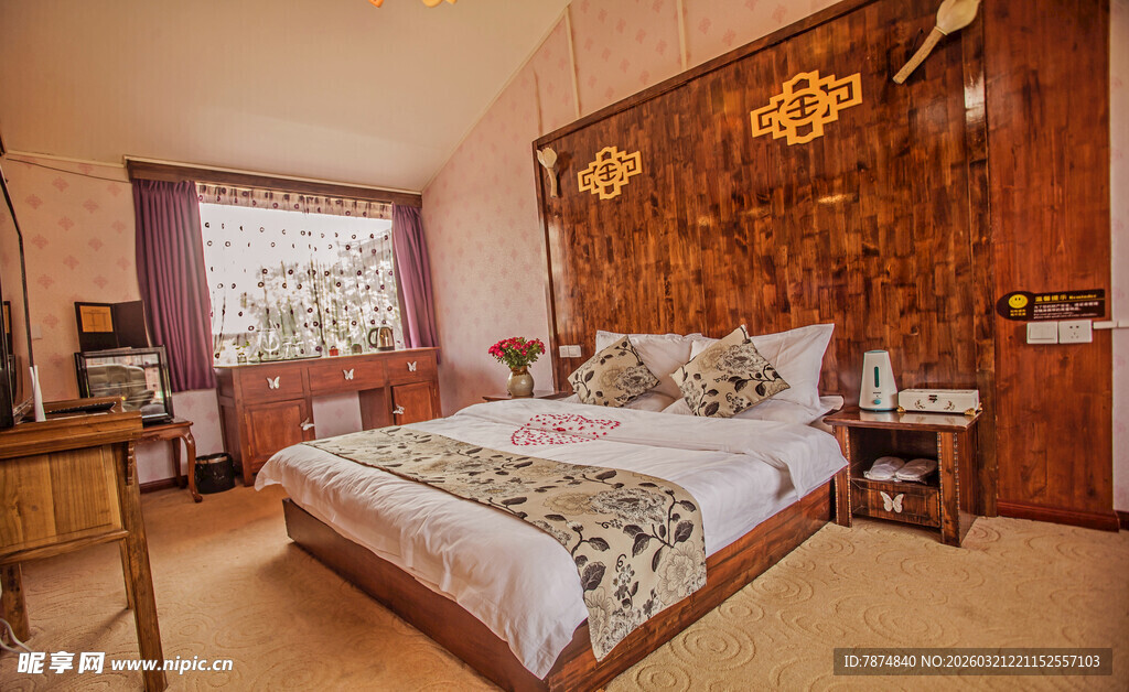 温馨典雅的卧室家居场景