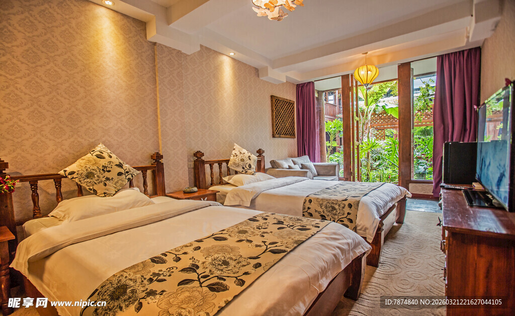 温馨舒适的双人卧室