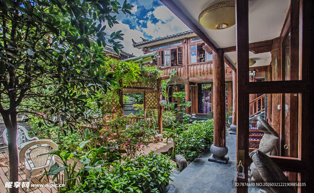 中式庭院 静谧自然之景