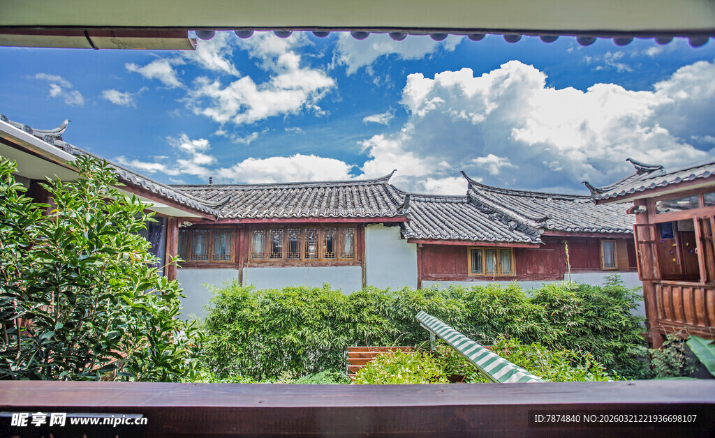 中式庭院景观 古韵悠然