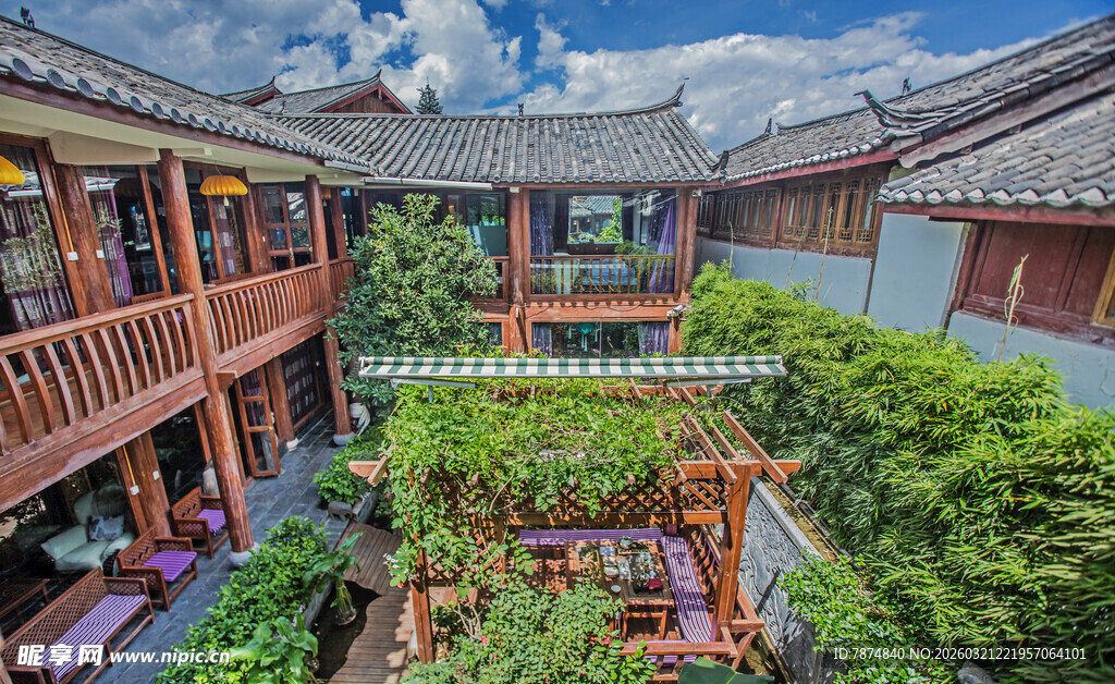 中式庭院 古韵雅致景观