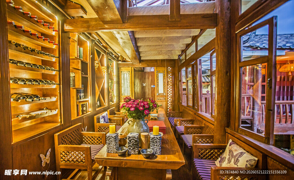 温馨雅致的室内休闲空间