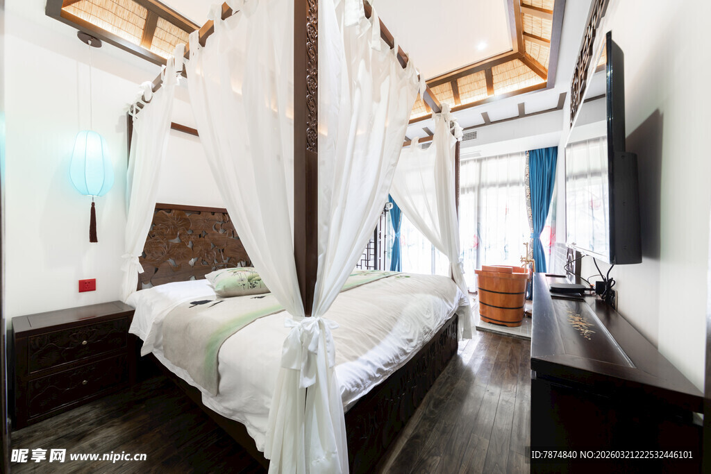 简约温馨的卧室空间