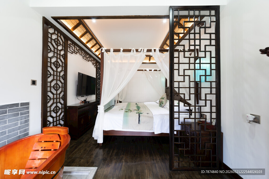 中式卧室 古典雅致空间