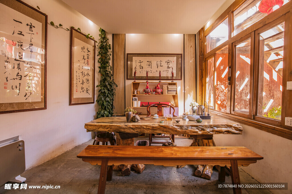 中式雅致茶室 古韵氛围浓