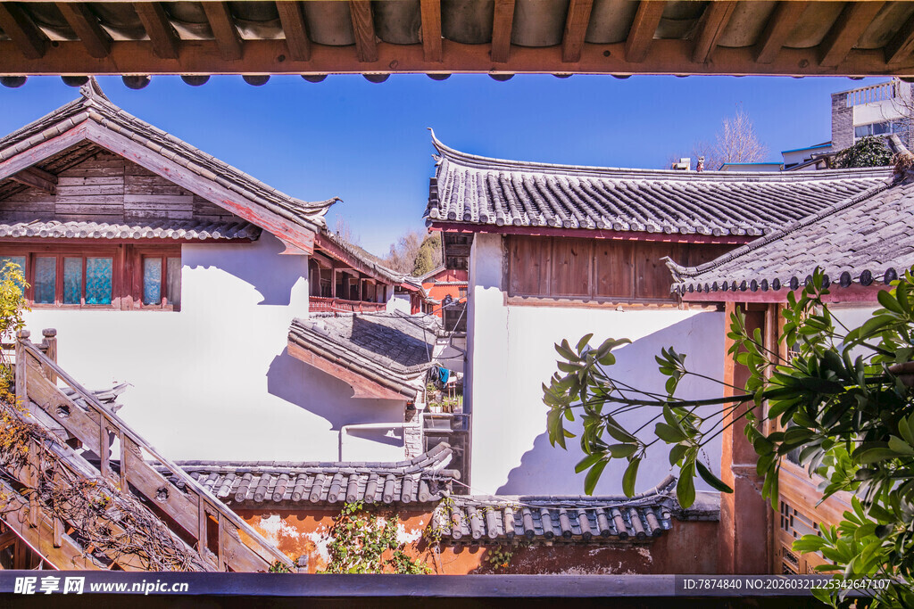 古雅中式建筑景致