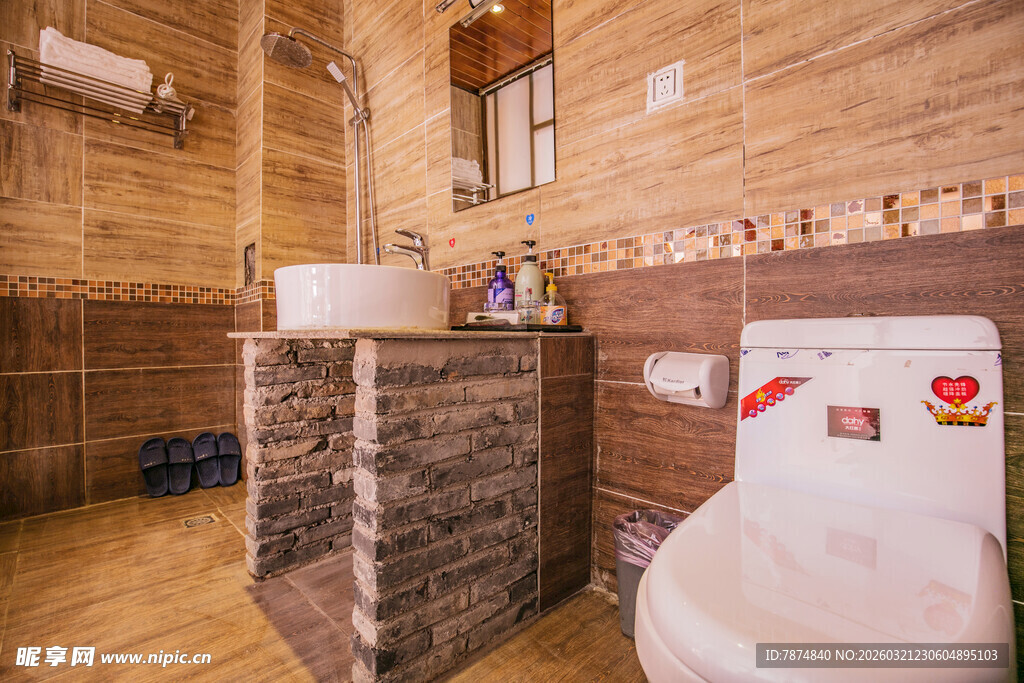 乡村风格卫生间设计展示