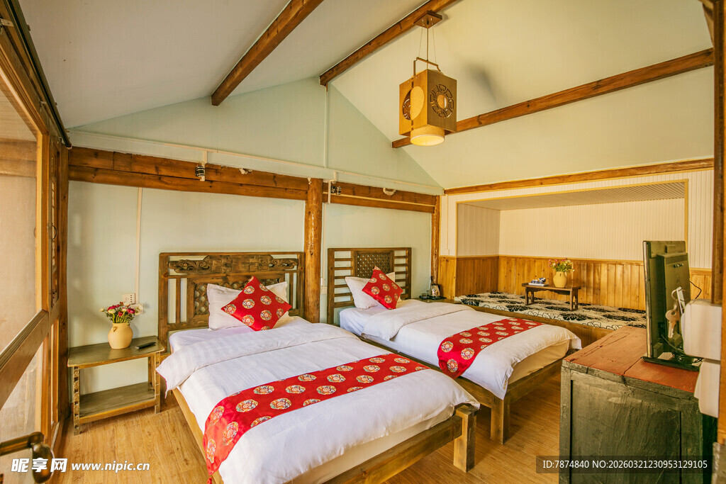 温馨日式风格卧室空间