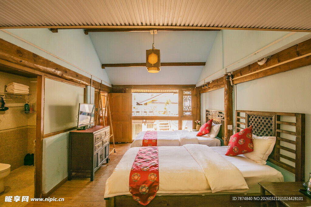 日式风格温馨卧室空间