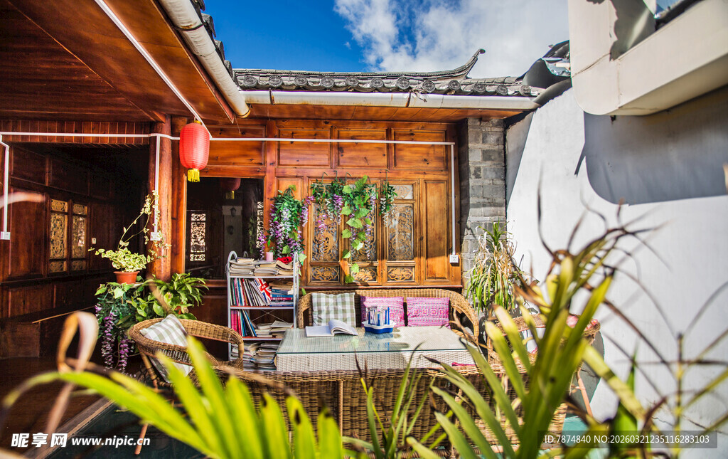 温馨庭院休闲空间