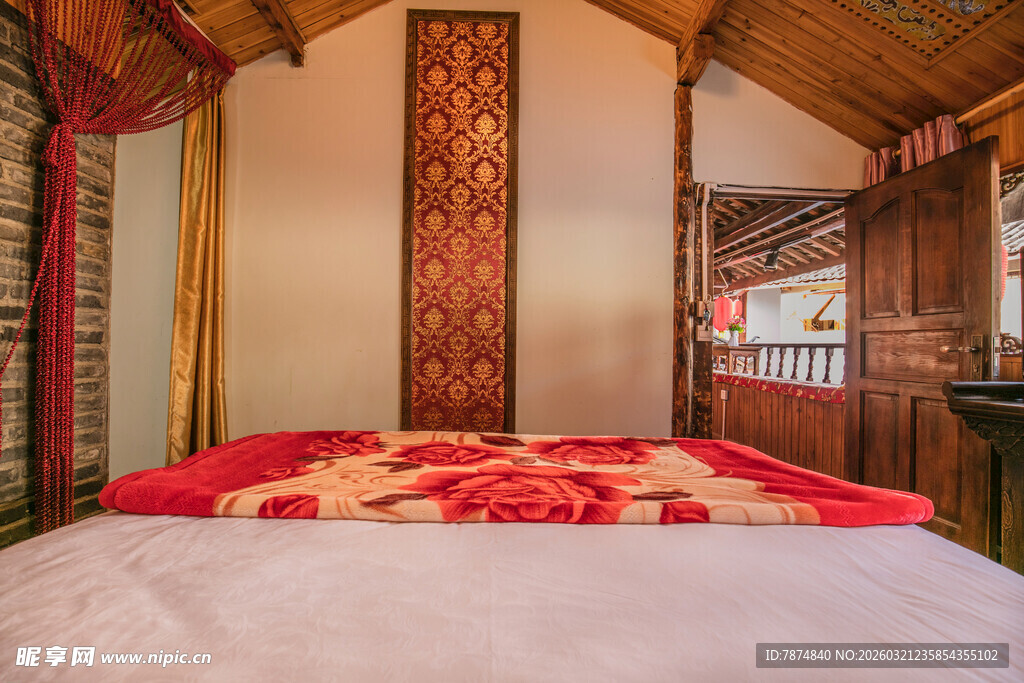 民族风特色卧室温馨场景