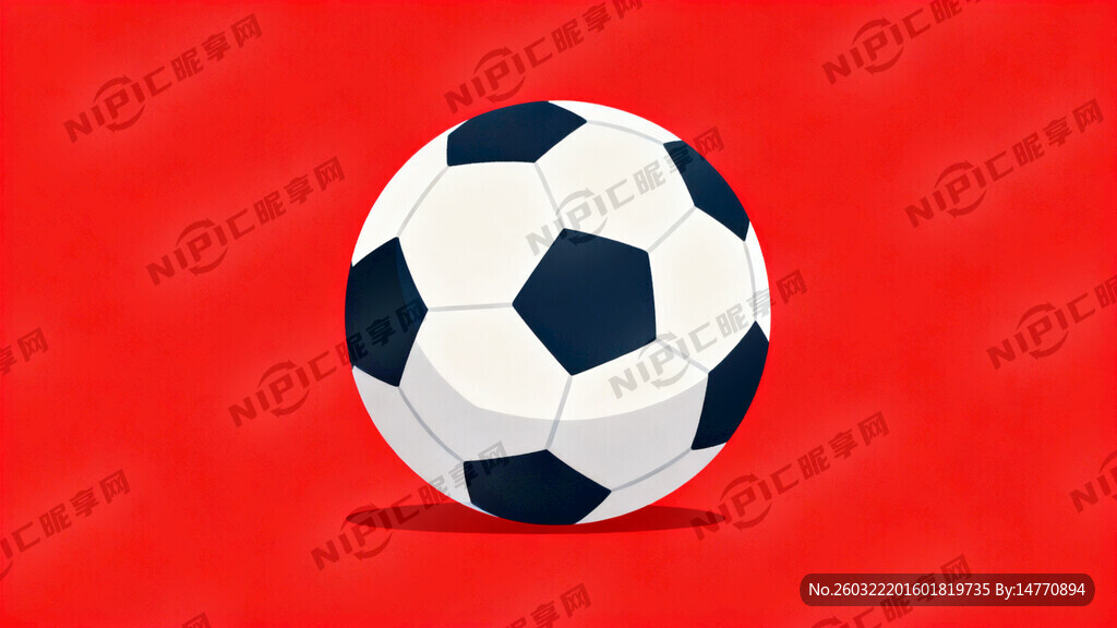 红色背景 足球赛事底纹
