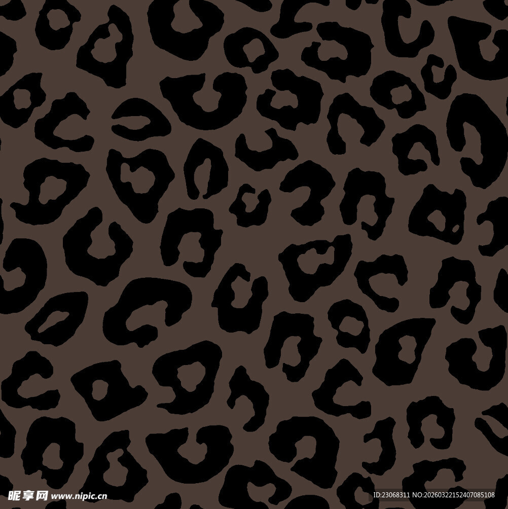 豹纹图案背景纹理