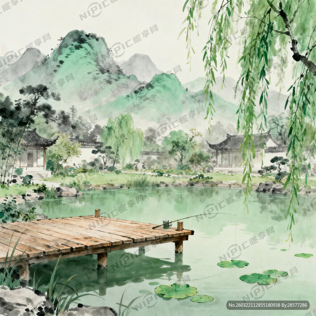 农勤垂钓园不要人的背景