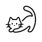 可爱猫咪简笔画