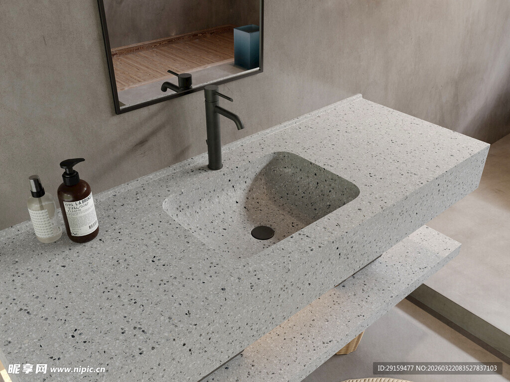 现代简约风洗手台设计