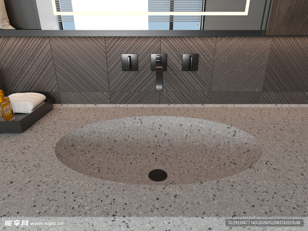 现代简约风格洗手台