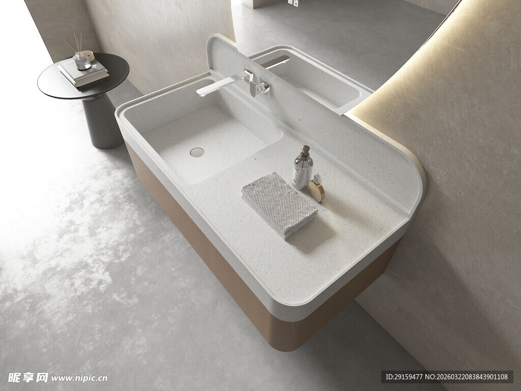 现代简约风格洗手台设计