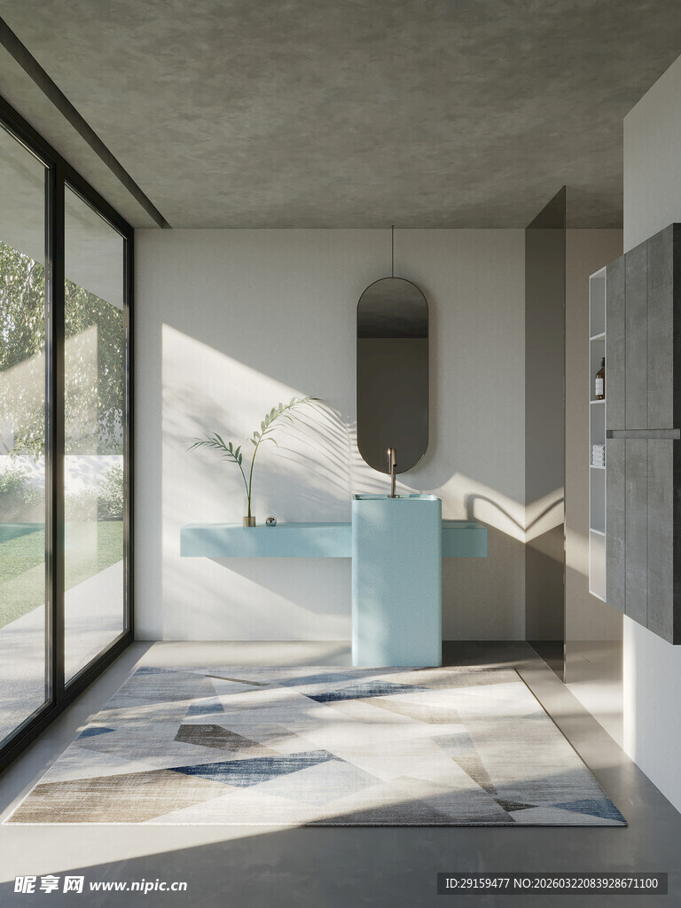 现代简约风室内外空间景观