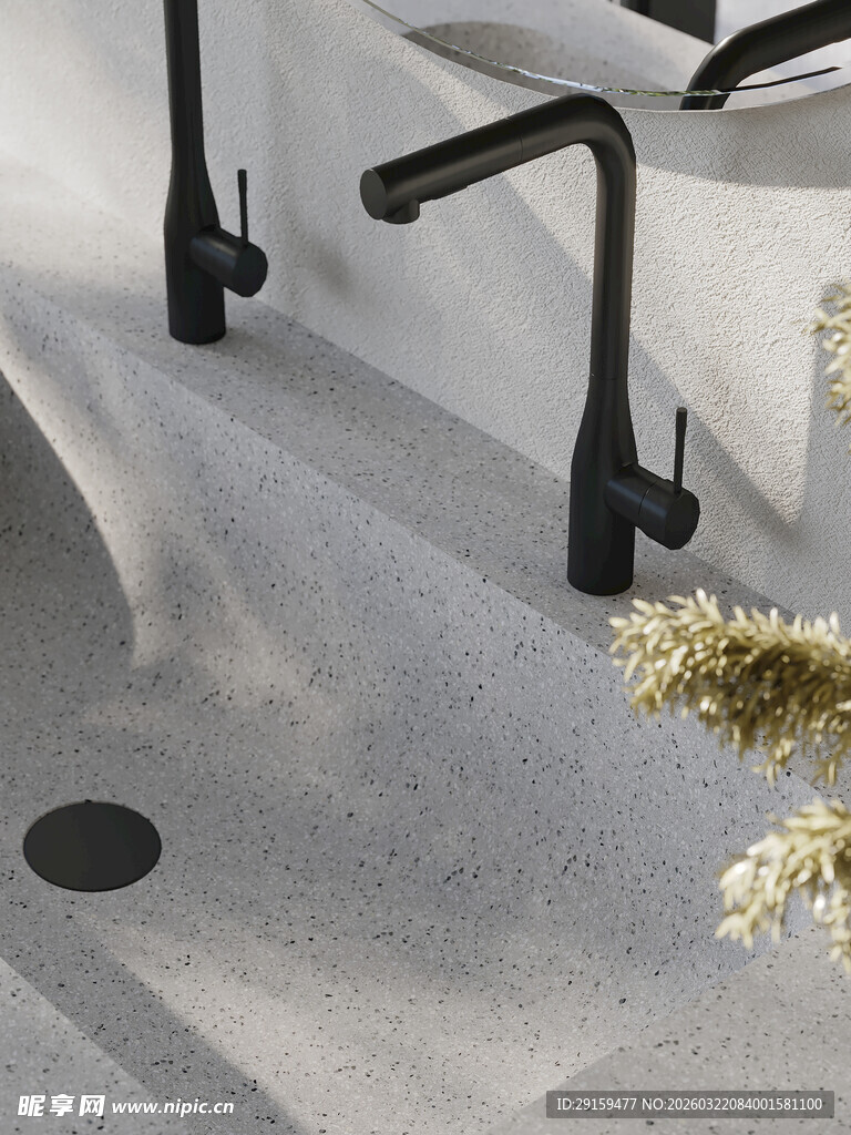 现代简约风室内地面细节