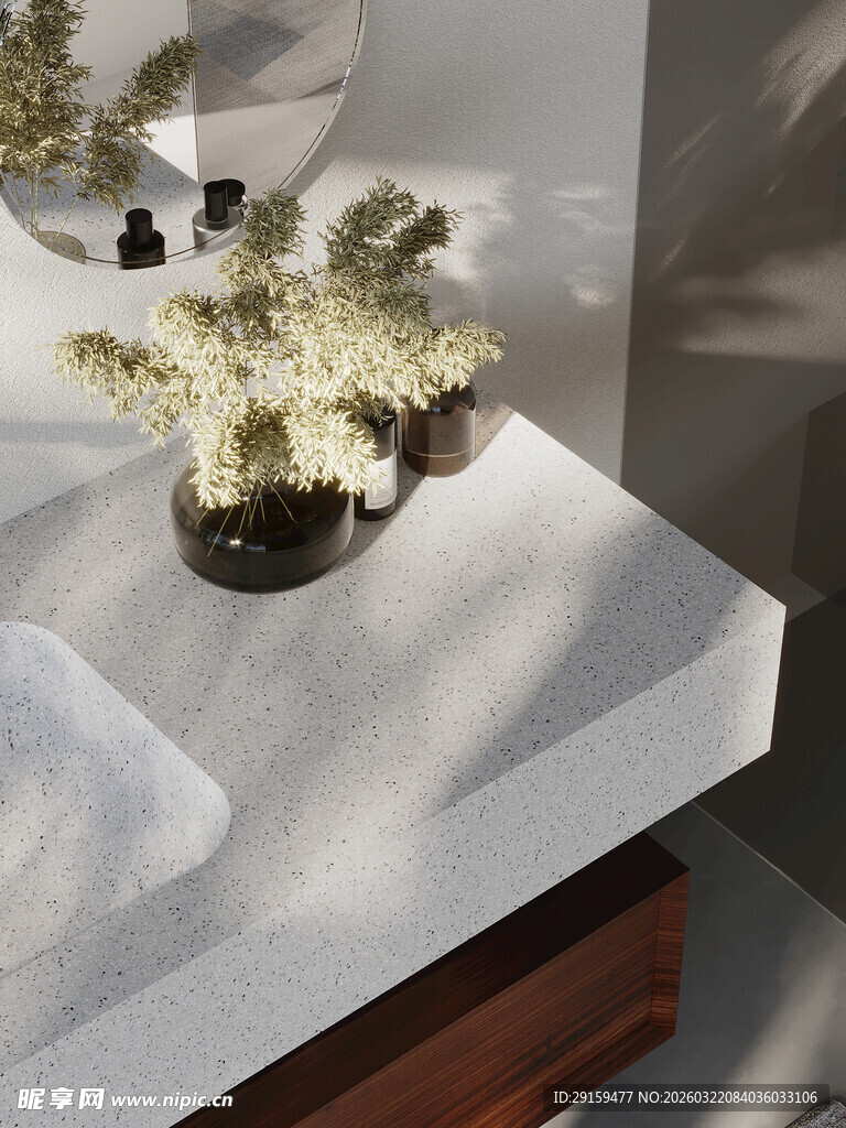 简约台面装饰植物摆件