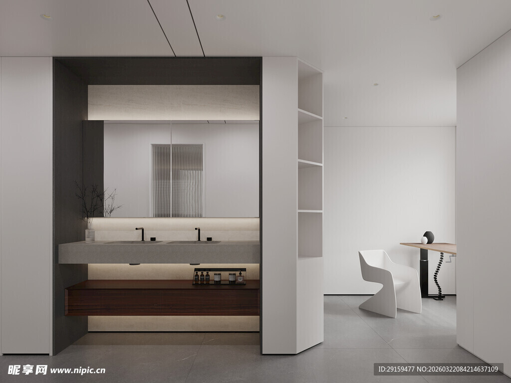 现代简约风格浴室设计