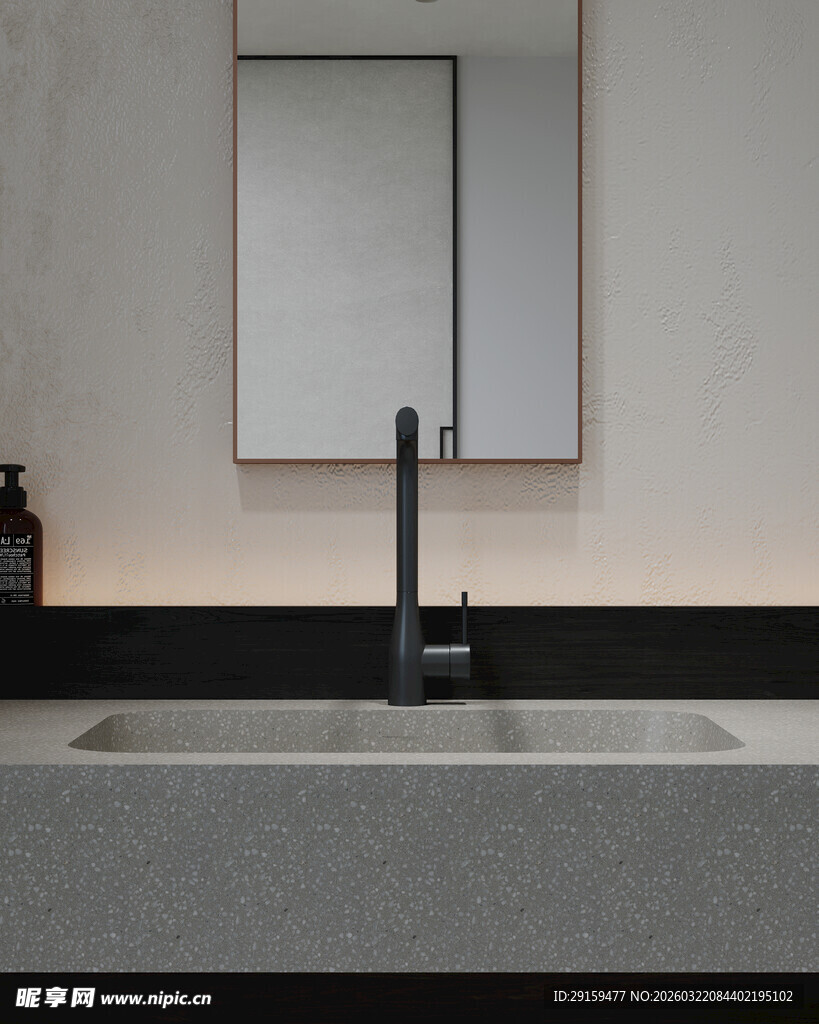 现代简约风格洗手台设计