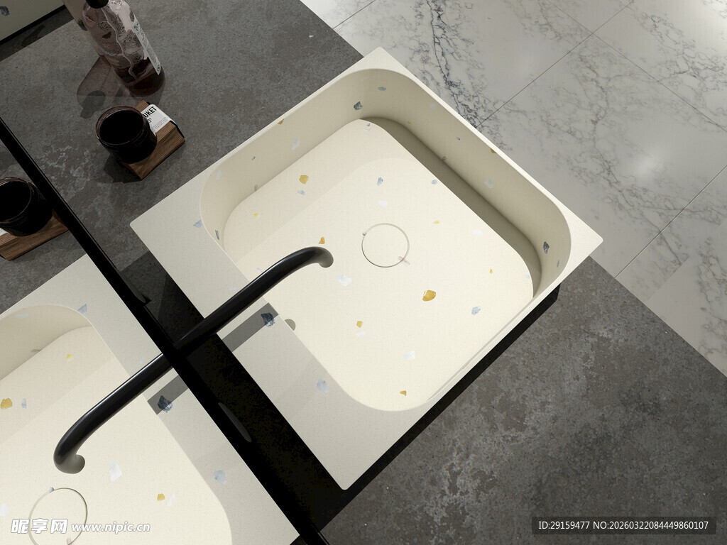 现代简约风格洗手台设计