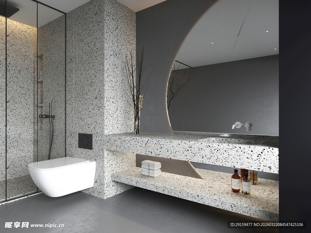 现代简约风浴室设计