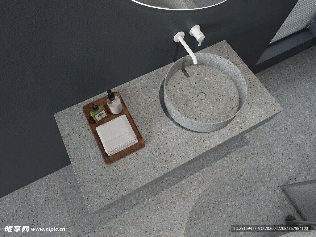 现代简约风洗手台设计