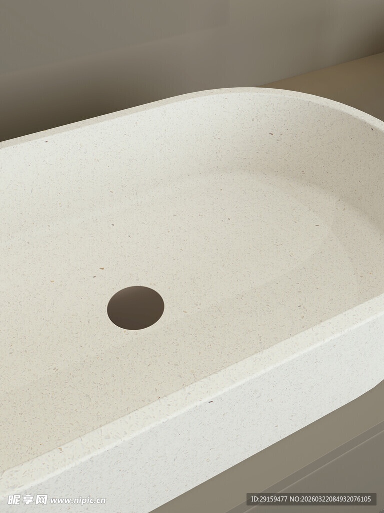 简约白色洗手盆设计