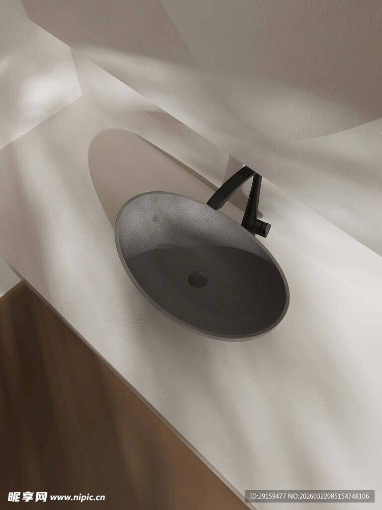 现代简约风格洗手盆设计