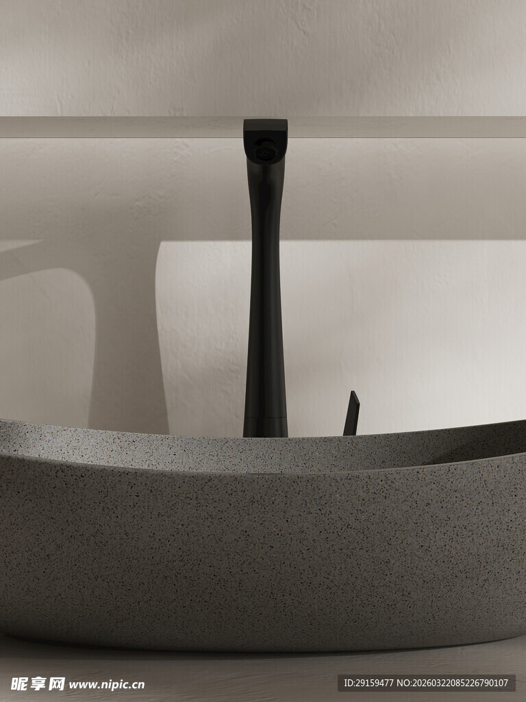 现代简约风格洗手盆设计