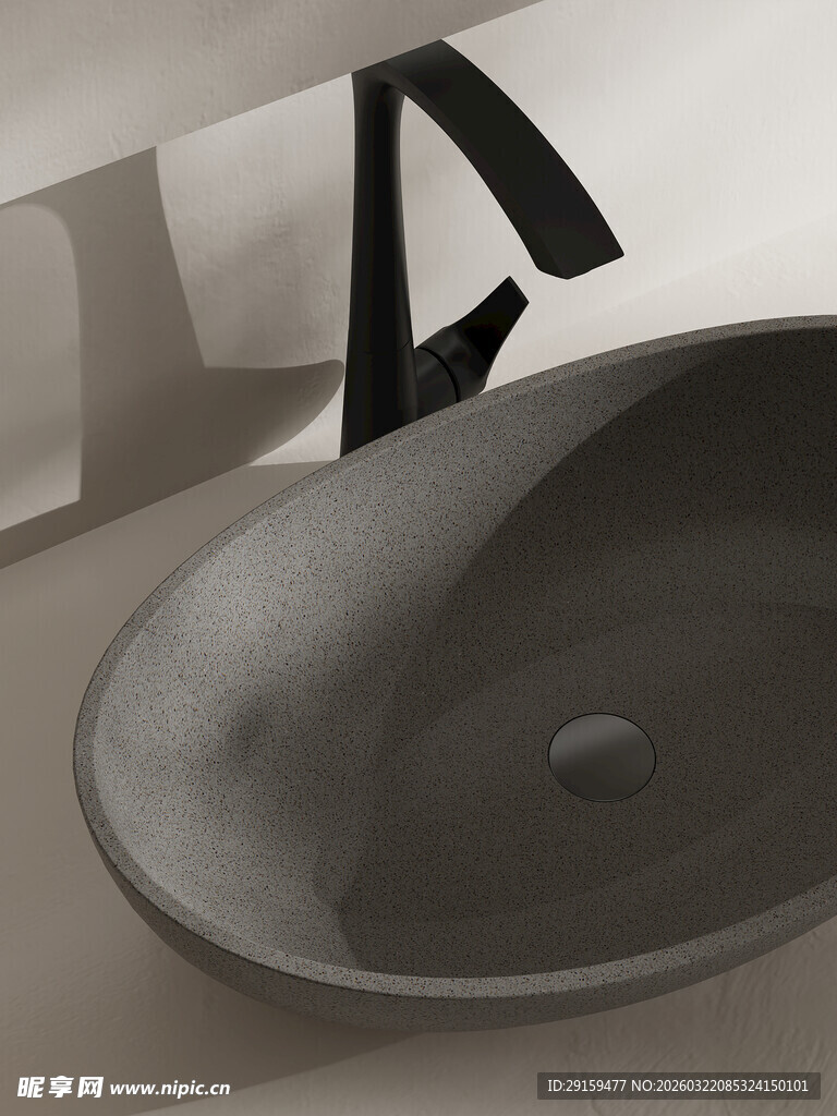 现代简约风格洗手盆