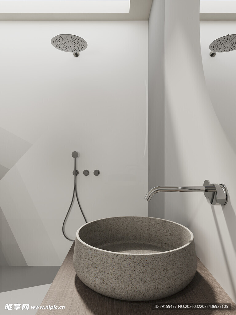 简约风现代洗手台设计