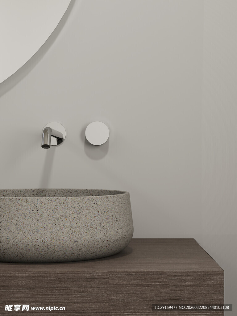 现代简约风格洗手台设计