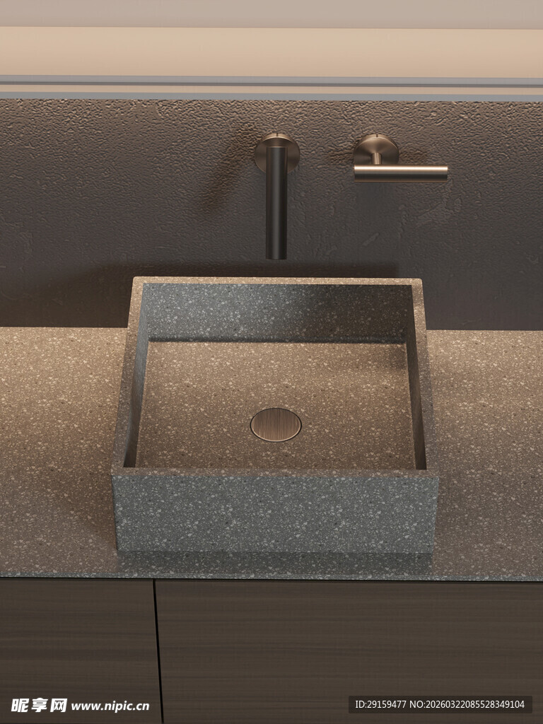 现代简约风格洗手台