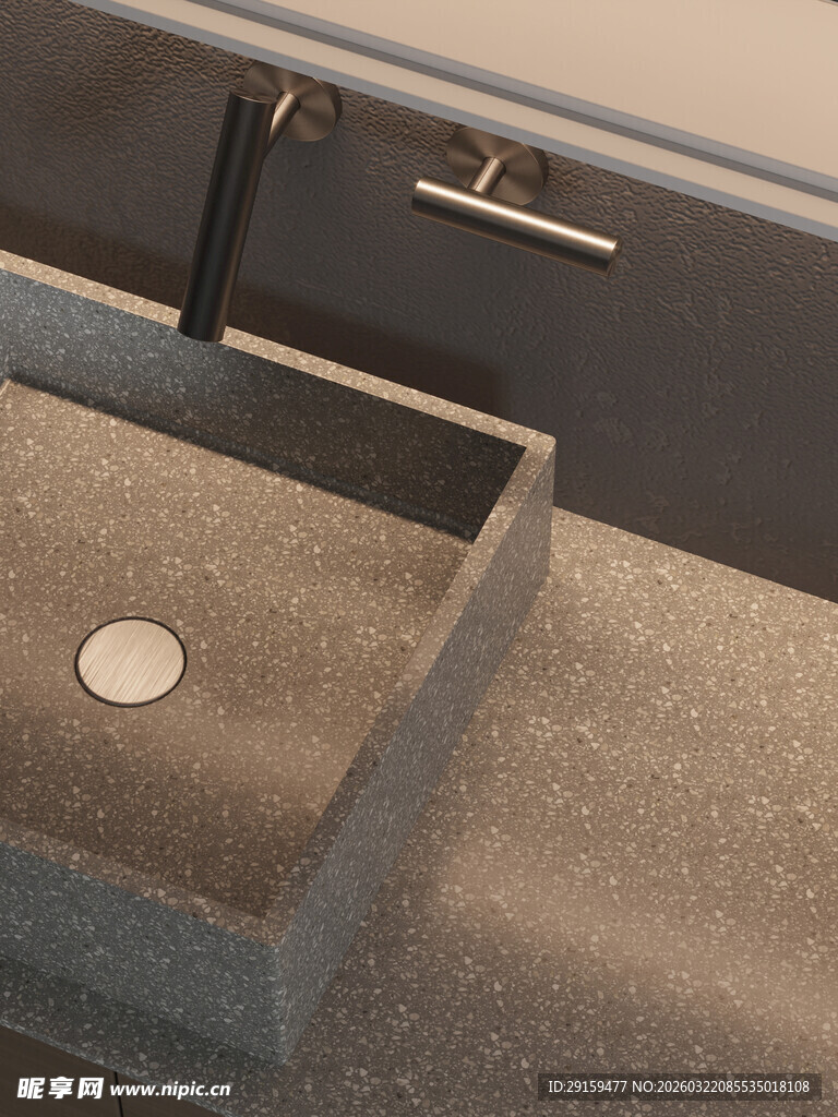 现代简约风格洗手台